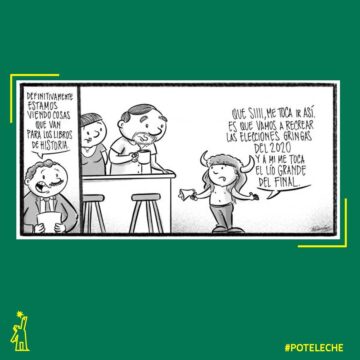 Caricatura Noticiero Poteleche – Diario Libre, 09 de Enero, 2021