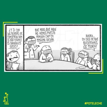 Caricatura Noticiero Poteleche – Diario Libre, 12 de Febrero, 2021