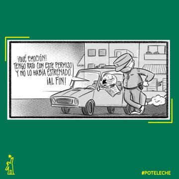 Caricatura Noticiero Poteleche – Diario Libre, 13 de Enero, 2021