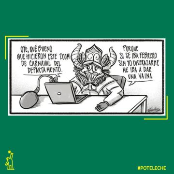 Caricatura Noticiero Poteleche – Diario Libre, 23 de Febrero, 2021