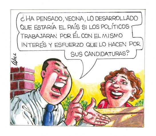 Caricatura Rosca Izquierda – Diario Libre, 16 de Febrero, 2021