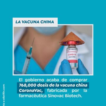 El Brifin – 12 de Febrero, 2021 – La Vacuna China
