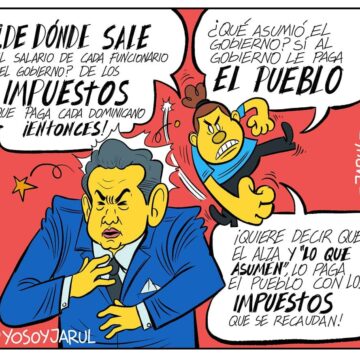 El Gobierno No Asume, Lo Pagamos Usted y Yo, Con Nuestros Impuestos – Caricatura Jarúl – 27 de Febrero, 2021