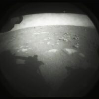 Las dos primeras imágenes de la sonda Perseverance del planeta Marte