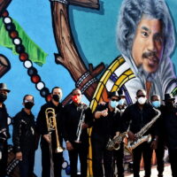 Ministerio de Cultura develiza mural en homenaje póstumo a músico Johnny Pacheco