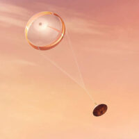 El paracaídas de Perseverance llevaba a Marte un mensaje oculto que han desvelado en Twitter gracias a saber Python