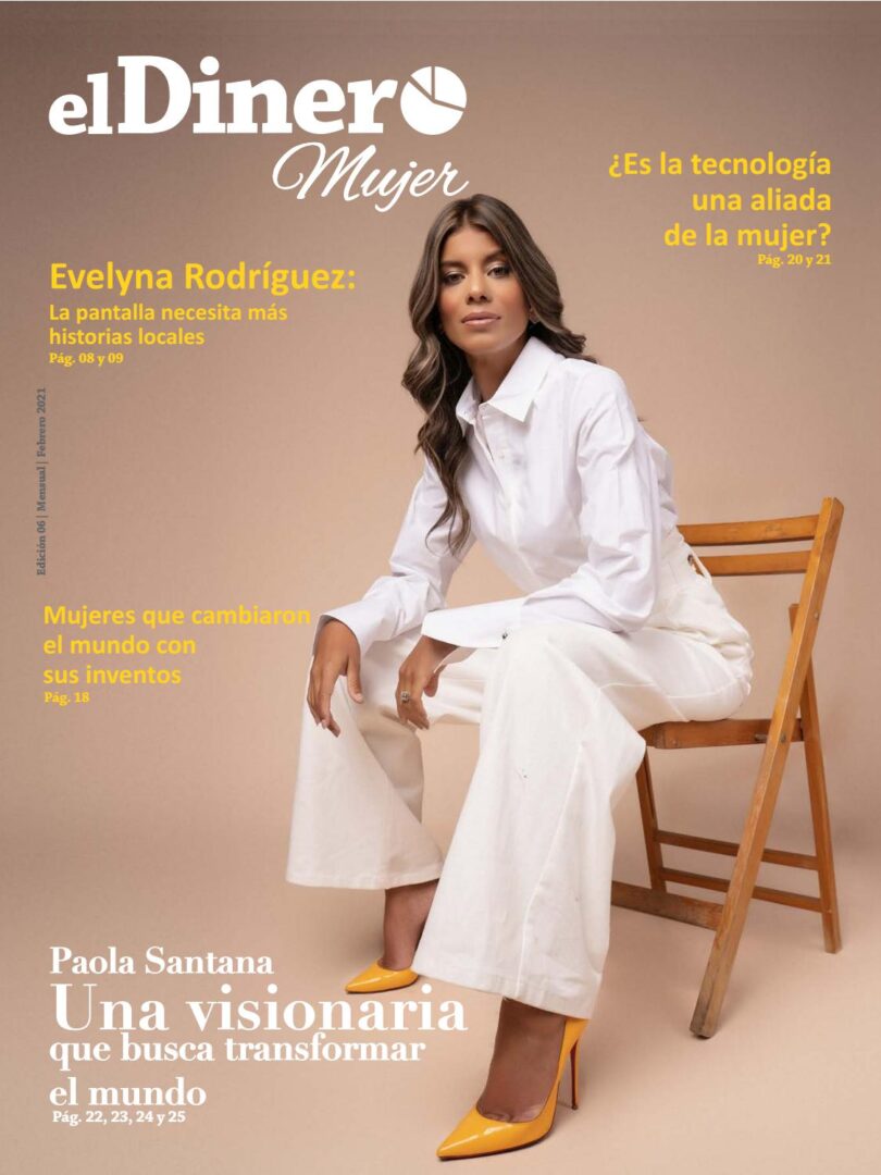 Portada Periódico El Dinero Mujer, Febrero, 2021
