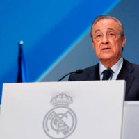 Presidente del Real Madrid, Florentino Pérez, da Positivo por Covid-19