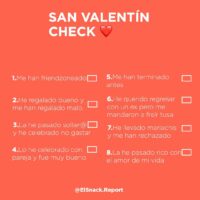 Snack Report – 13 de Febrero, 2021 – San Valentín