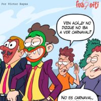 ¡Carnaval! – Caricatura Fuaquiti, 28 de Febrero, 2021