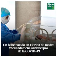 Bebé Anticuerpos, Diario Libre, 16 de Marzo, 2021