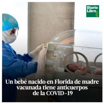 Bebé Anticuerpos, Diario Libre, 16 de Marzo, 2021