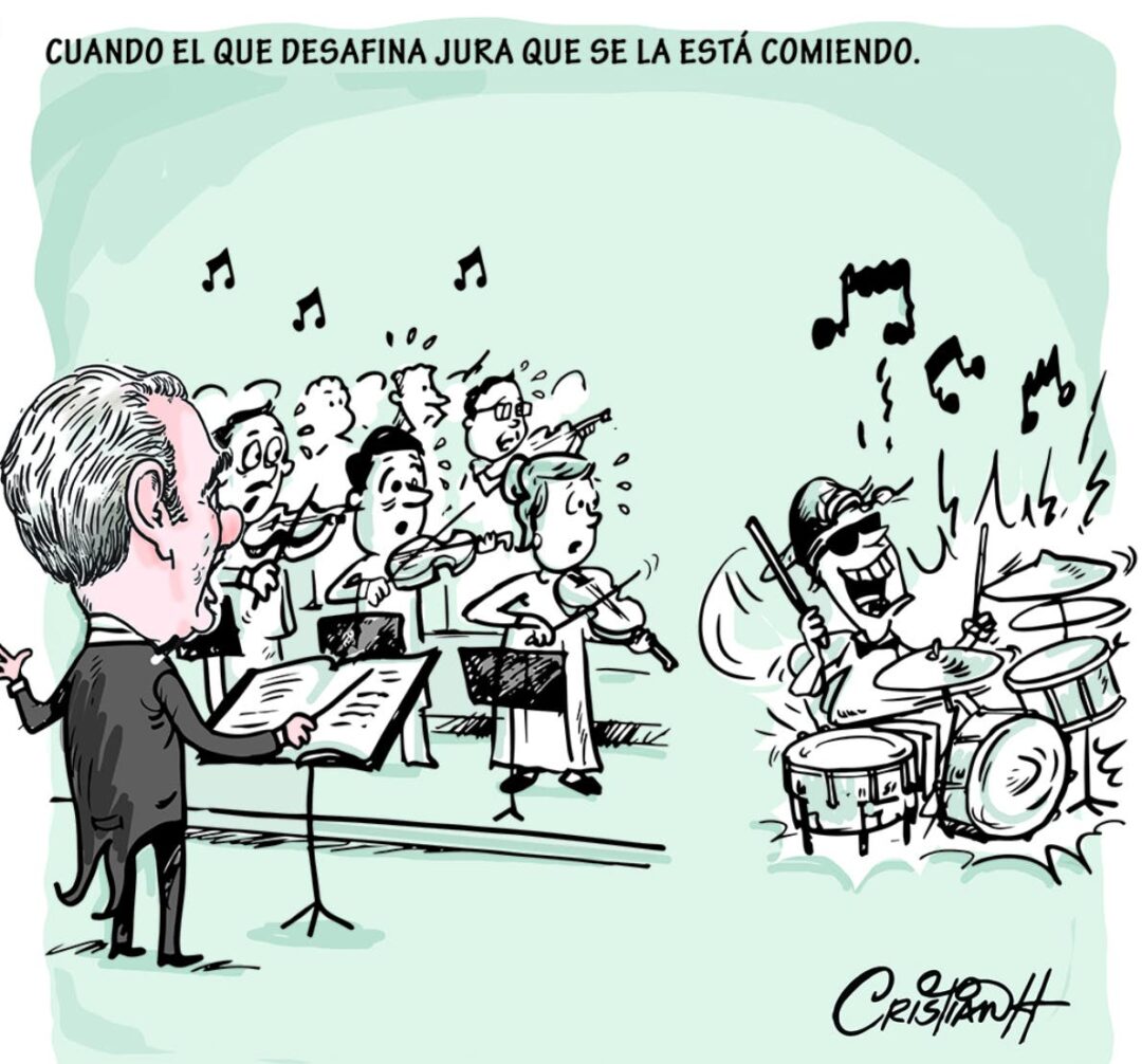 Caricatura Cristian Caricaturas – El Día, 15 de Marzo, 2021