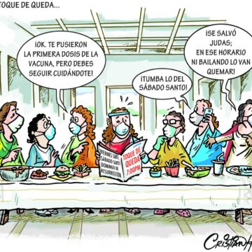 Caricatura Cristian Caricaturas – El Día, 18 de Marzo, 2021