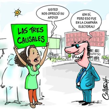 Caricatura Cristian Caricaturas – El Día, 19 de Marzo, 2021
