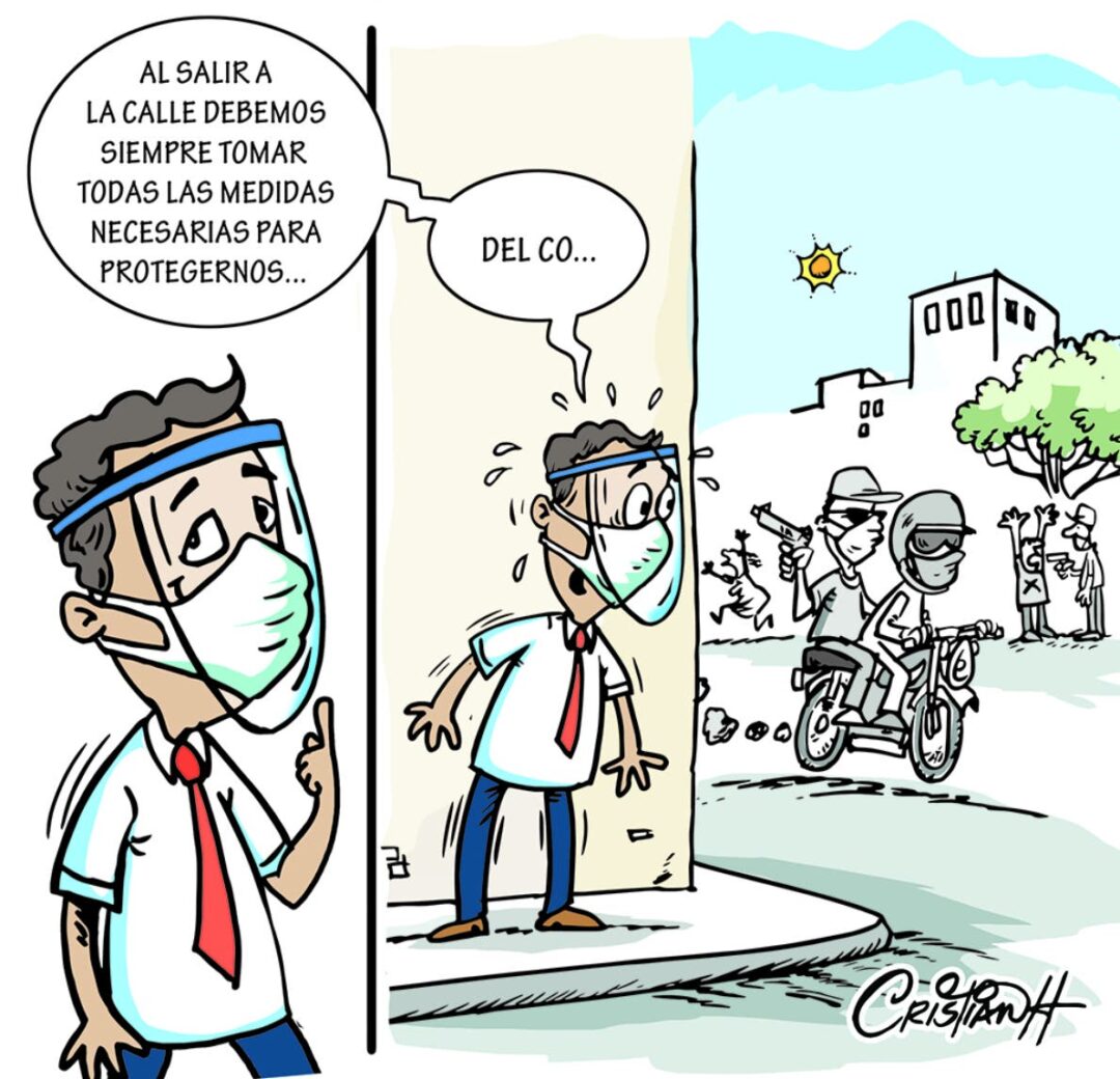 Caricatura Cristian Caricaturas – El Día, 22 de Marzo, 2021
