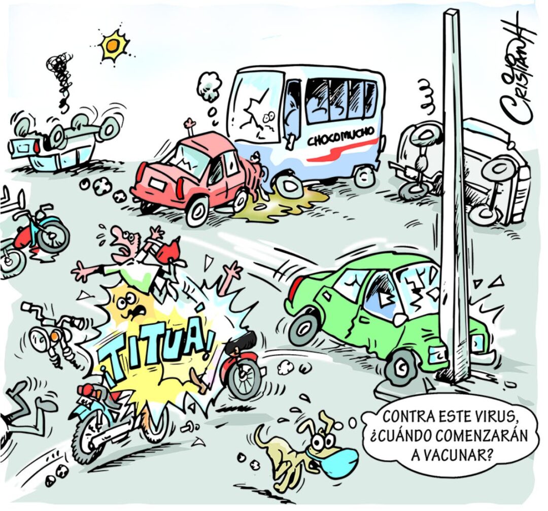 Caricatura Cristian Caricaturas – El Día, 23 de Marzo, 2021