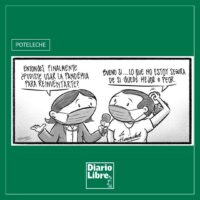 Caricatura Noticiero Poteleche – Diario Libre, 19 de Marzo, 2021