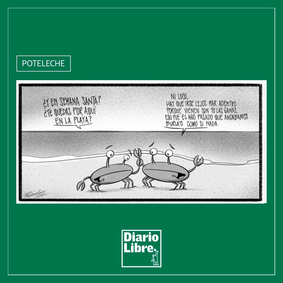 Caricatura Noticiero Poteleche – Diario Libre, 26 de Marzo, 2021
