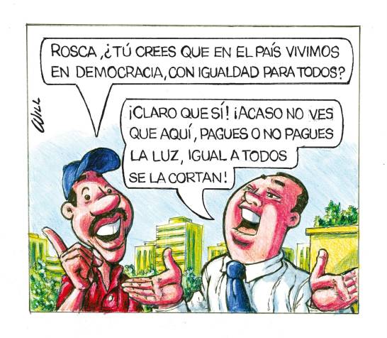Caricatura Rosca Izquierda – Diario Libre, 04 de Marzo, 2021