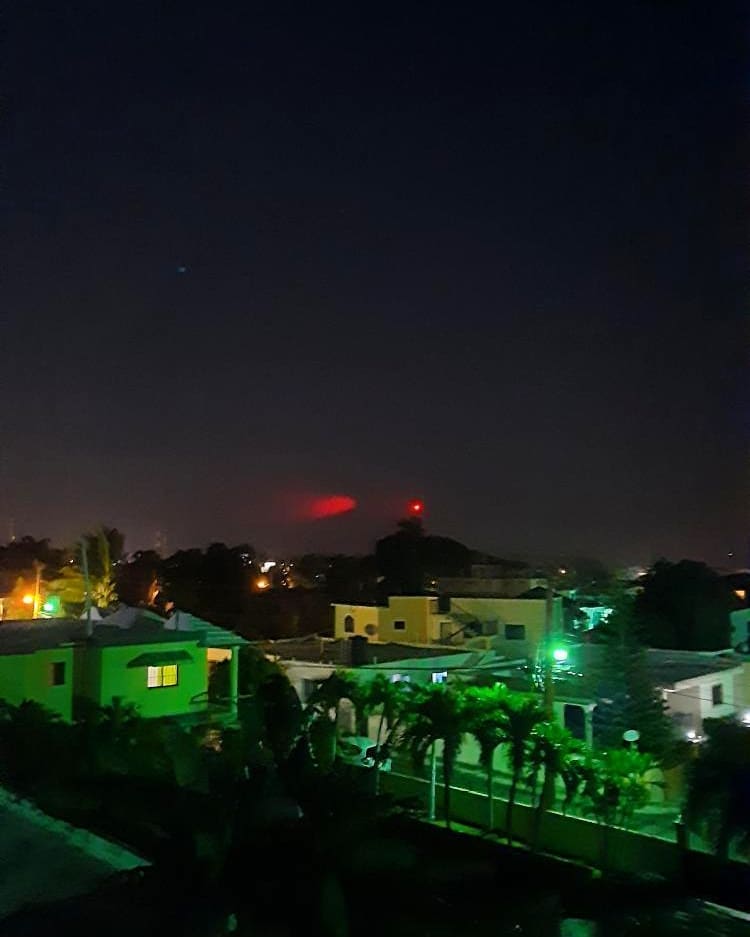 Cohete Provoca Efecto Óptico Visible Desde República Dominicana Cohete Provoca Efecto Óptico Visible Desde República Dominicana
