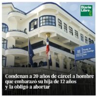 Condenan, Diario Libre, 24 de Marzo, 2021