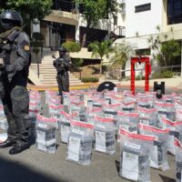 Ocupan 500 paquetes presumiblemente cocaína en Los Cacicazgos