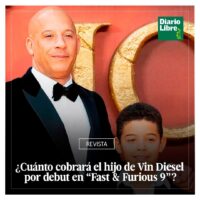 Hijo de Vin Diesel, Diario Libre, 25 de Marzo, 2021