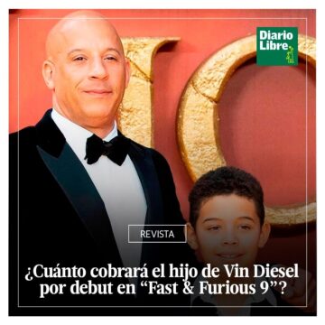 Hijo de Vin Diesel, Diario Libre, 25 de Marzo, 2021