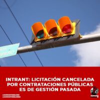 INTRANT: Licitación cancelada por Contrataciones Públicas es de gestión pasada