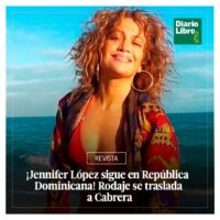 Jennifer López, Diario Libre, 23 de Marzo, 2021