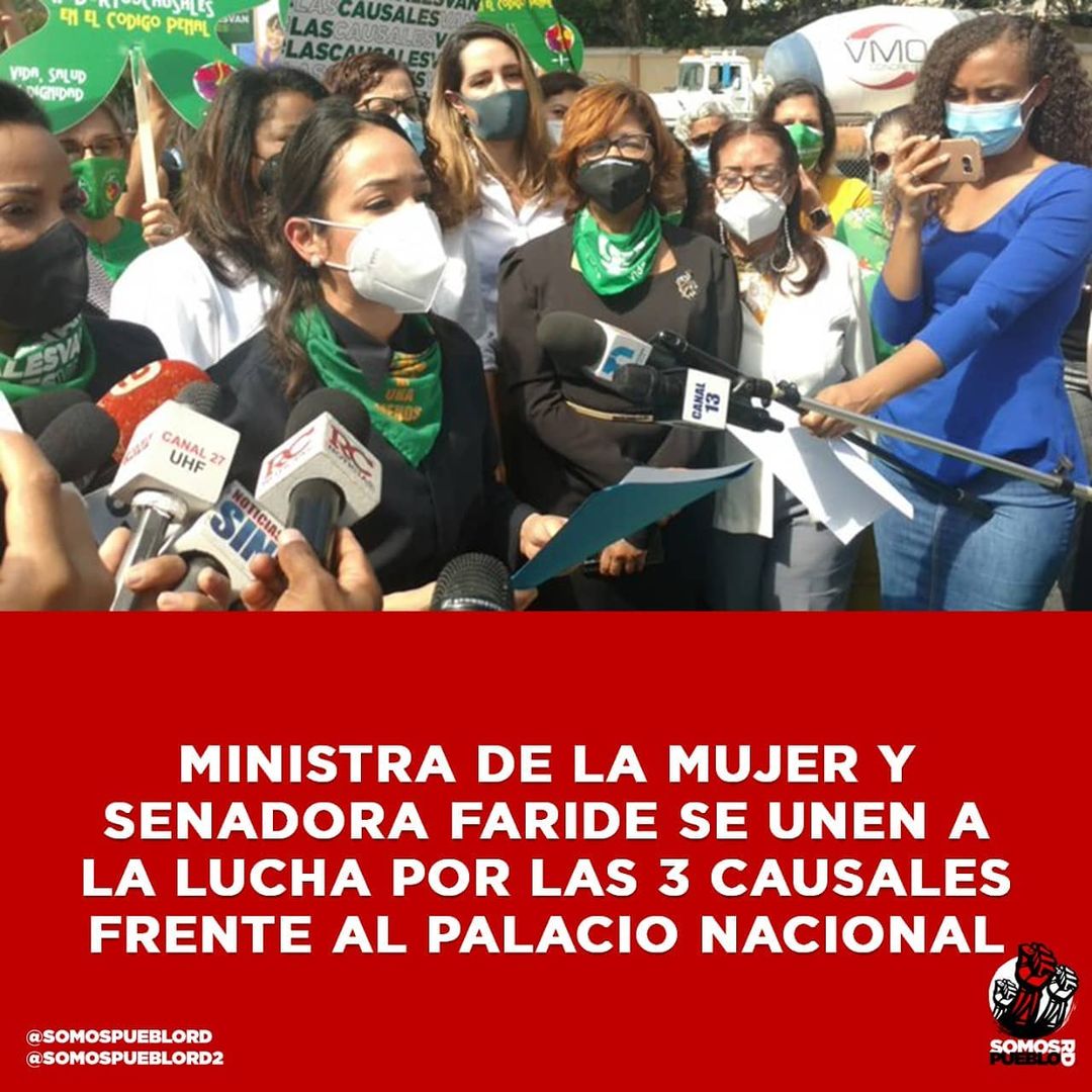 Ministra de la Mujer y senadora Faride, Somos Pueblo 12 de Marzo, 2021