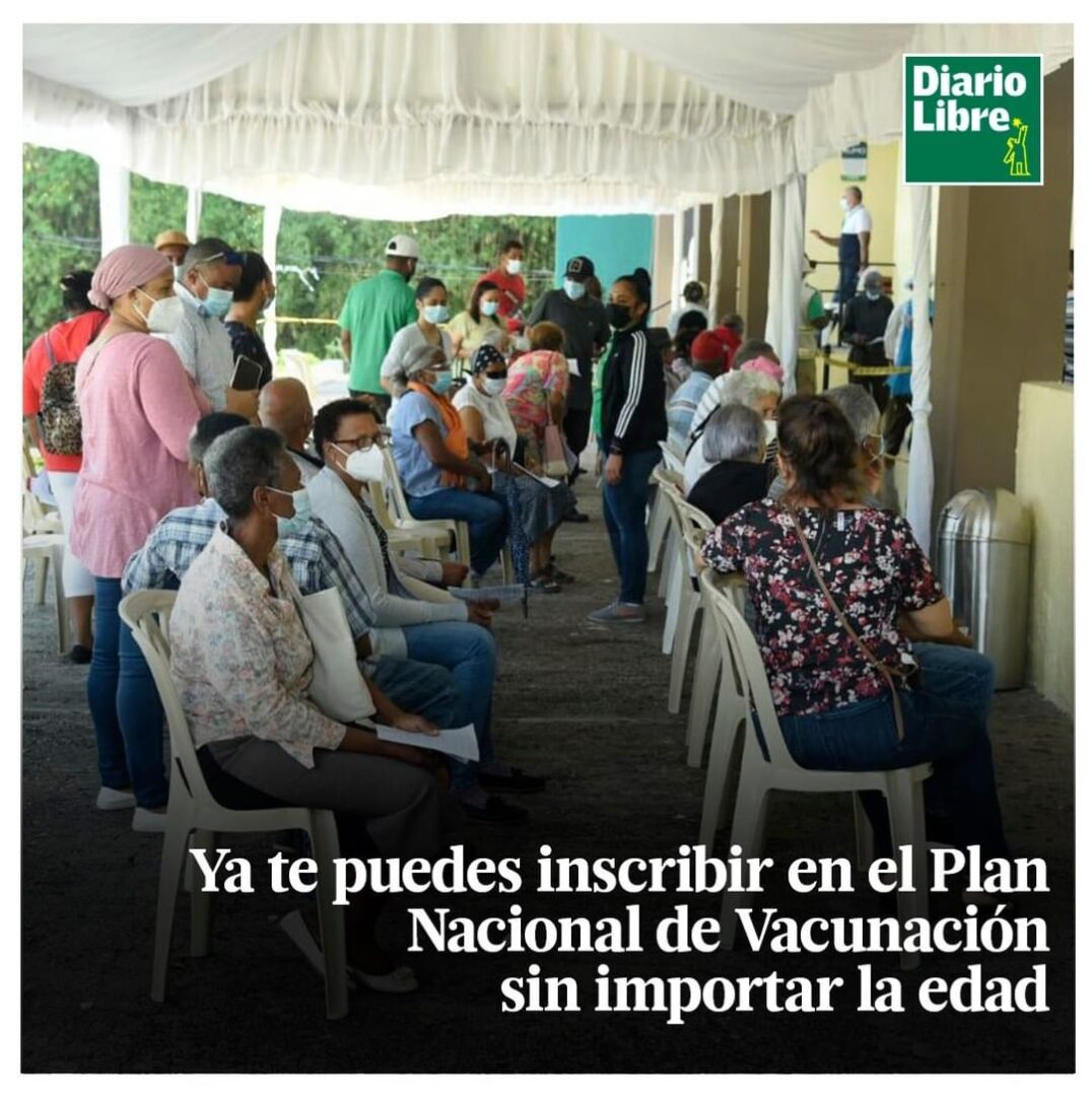 Plan Nacional de Vacunación, Diario Libre, 15 de Marzo, 2021