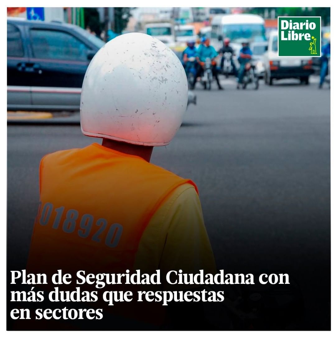 Plan de Seguridad, Diario Libre, 24 de Marzo, 2021