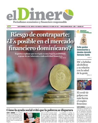 Portada Periódico El Dinero, Miércoles 31 de Marzo, 2021