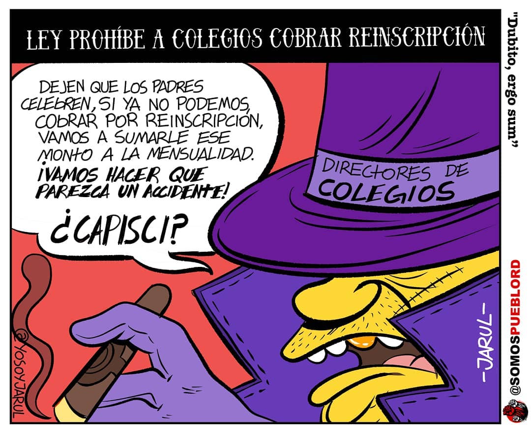 Reinscripción – Arrivederci – Caricatura Jarúl – 18 de Marzo, 2021