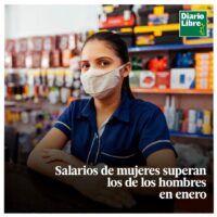 Salarios de Mujeres, Diario Libre, 15 de Marzo, 2021
