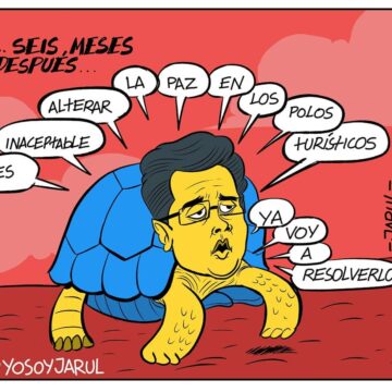 Seís meses después – Caricatura Jarúl – 13 de Marzo, 2021