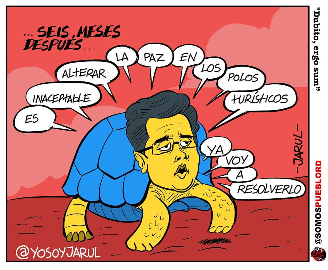Seís meses después – Caricatura Jarúl – 13 de Marzo, 2021