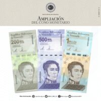 Venezuela lanza billete de 1 millón de bolívares que vale 52 centavos de dólar