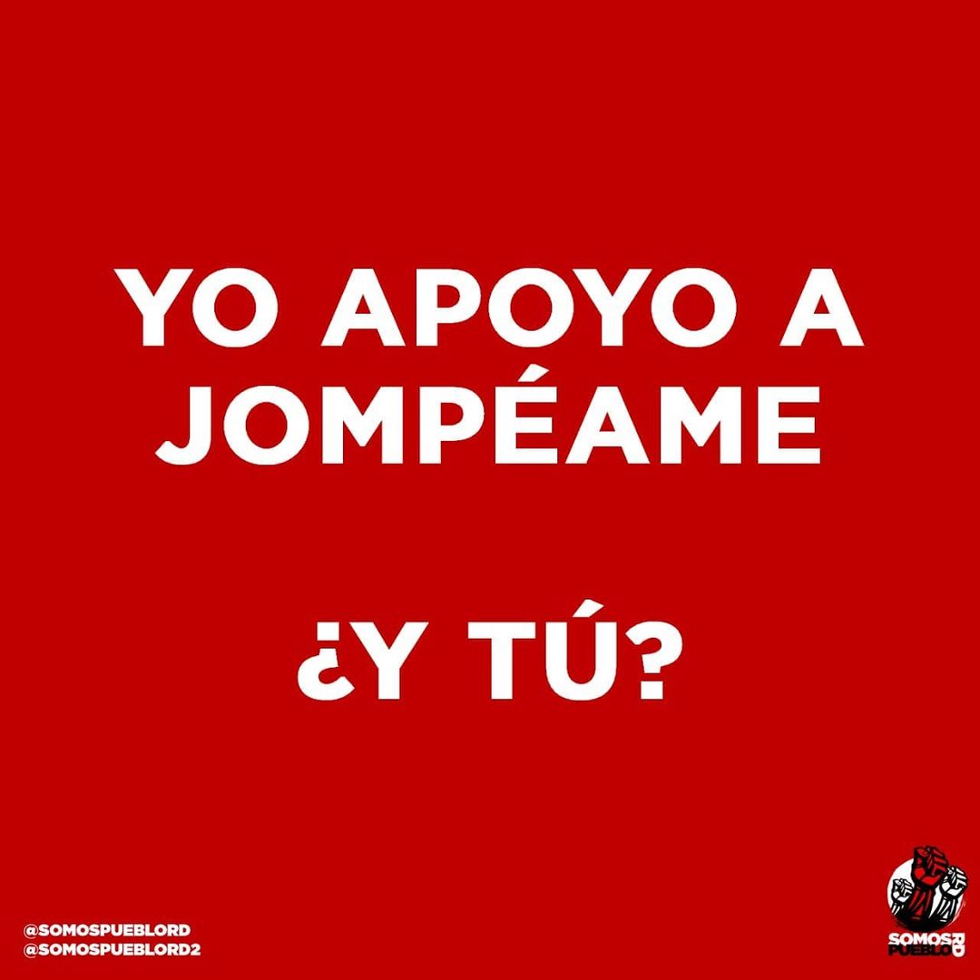 Yo apoyo a Jompéame, Somos Pueblo, 25 de Marzo, 2021