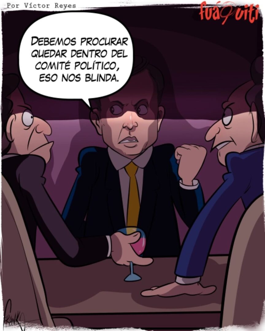 ¡Comité político! – Caricatura Fuaquiti, 06 de Marzo, 2021