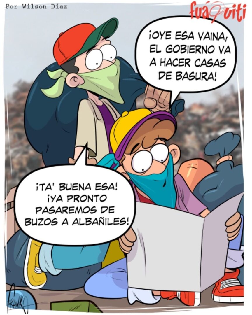 ¡De Buzos a Albañiles! – Caricatura Fuaquiti, 21 de Marzo, 2021