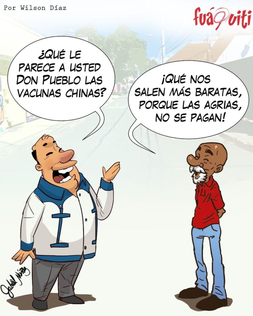 ¡Don pueblo y el funcionario! – Caricatura Fuaquiti, 19 de Marzo, 2021