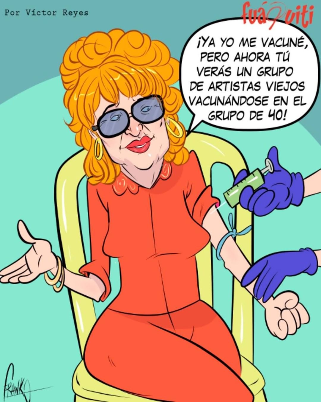 ¡Fefita se vacuna! – Caricatura Fuaquiti, 03 de Marzo, 2021 ¡Fefita se vacuna! – Caricatura Fuaquiti, 03 de Marzo, 2021