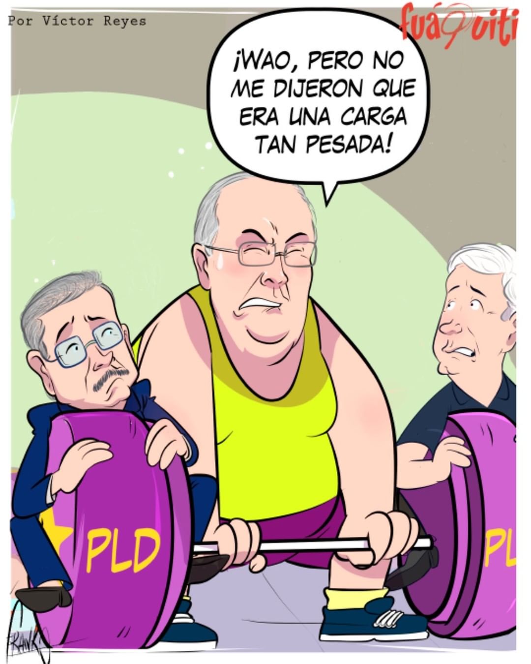 ¡Haciendo un esfuerzo! – Caricatura Fuaquiti, 12 de Marzo, 2021