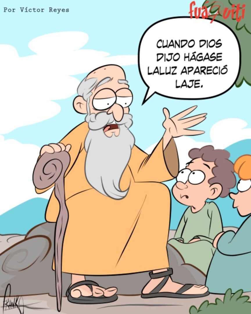 ¡Hágase Laluz!, Caricatura Fuaquiti, 25 de Marzo, 2021