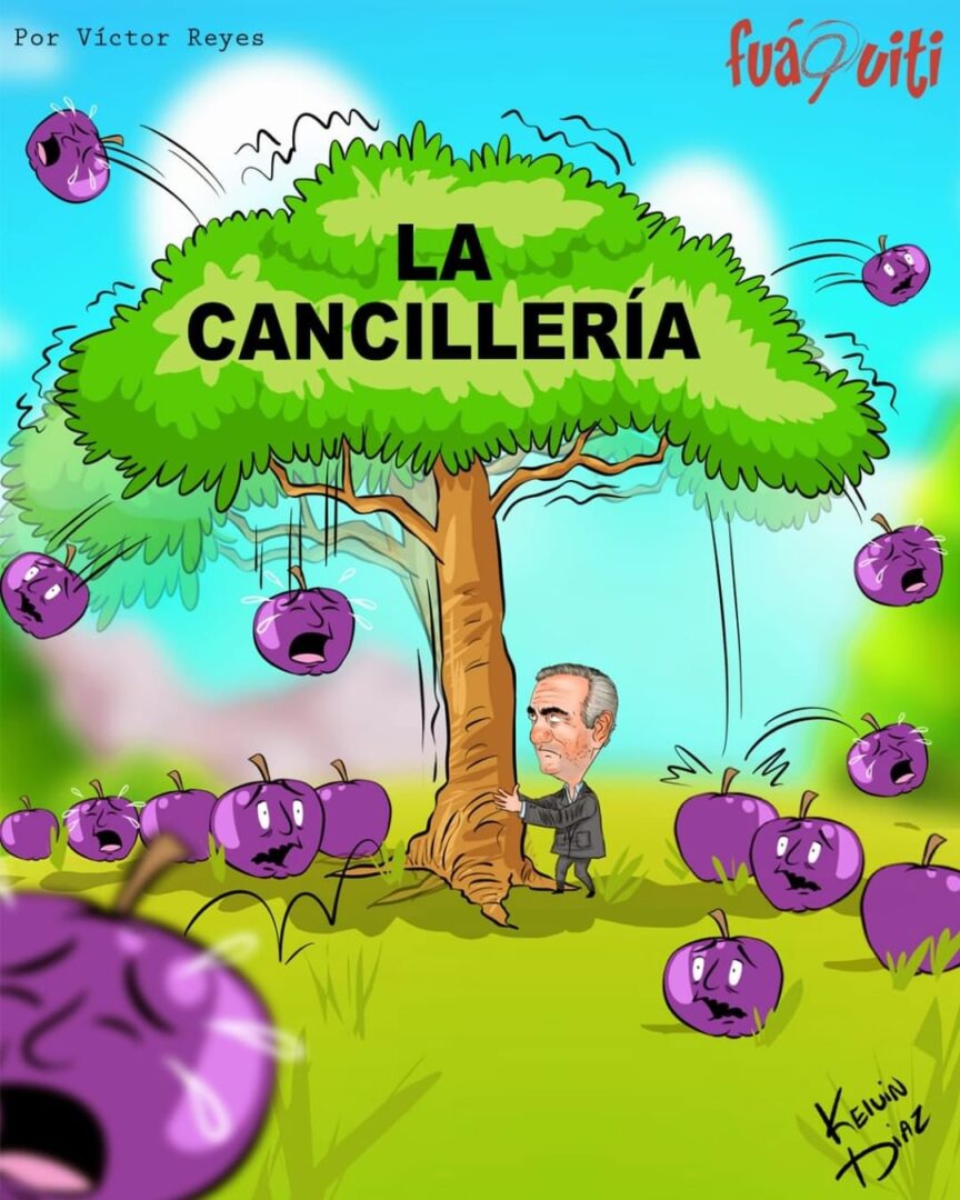 ¡La Cancillería! – Caricatura Fuaquiti, 17 de Marzo, 2021