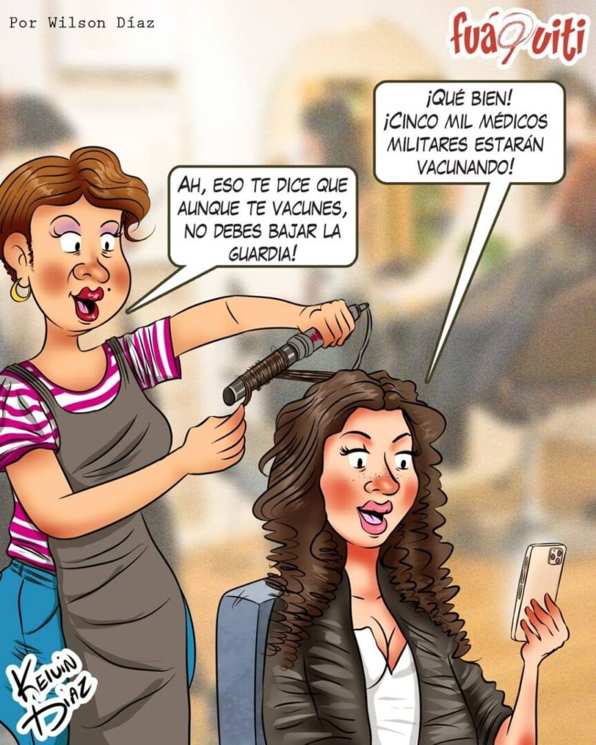¡La Peluqueria!  – Caricatura Fuaquiti, 02 de Marzo, 2021