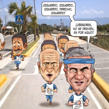 ¡La ruta de Abinader! – Caricatura Fuaquiti, 16 de Marzo, 2021